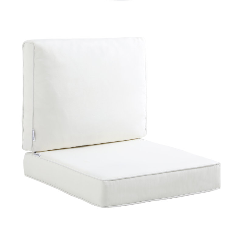 Jakailyn Outdoor Seat/Back Cushion Set, Beige