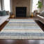 Tapis bleu marine Xhevrie intérieur / extérieur lavable à la machine-112171313