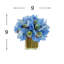 Orchids Arranged in Bamboo-Filled Glass Vase-1508589933