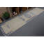 Tapis turcs, tapis rétro, tapis froids, tapis de chambre bleu, tapis de couloir de 2,3 x 10 pi, tapis tissé à plat
