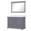 Meuble-lavabo double l 48 po x P 22 po Dukes et miroir 46 po-74093206-112871488