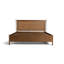 Clover Wood & Woven Bed - King