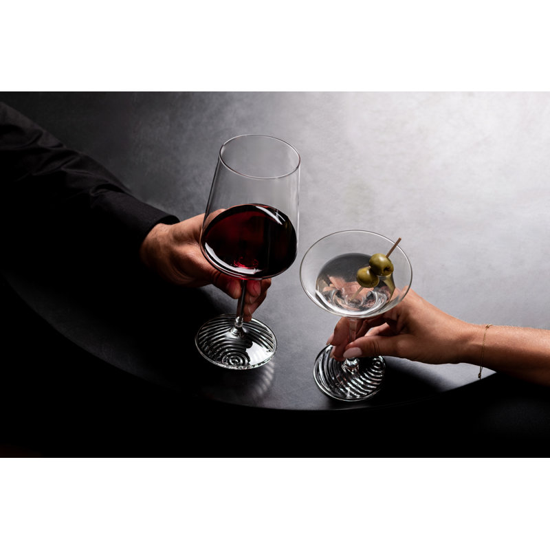 Zwiesel Glas Echo Crystal Glass, 6 Oz. Martini (Set of 4), Clear