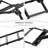 Anman Racing Simulator Pedal Mount Stand With Seat Slot To Match Racing Seat