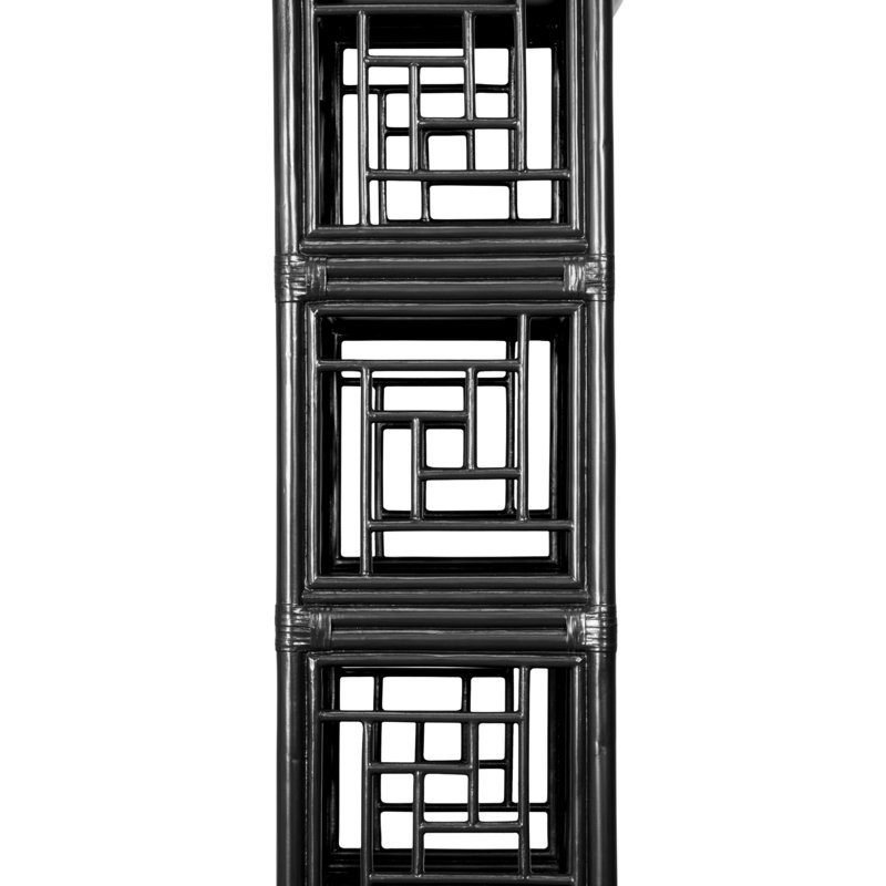 Chippendale Bookcase, Black