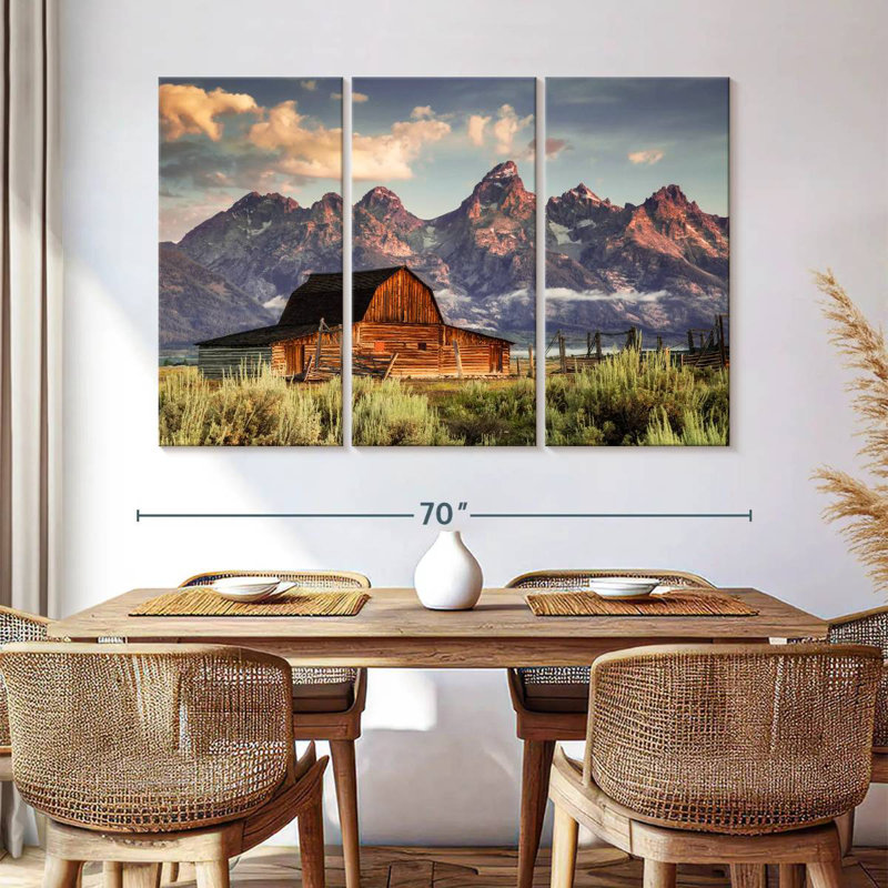 Lilie Barn At Teton, H 42 po x l 65 po