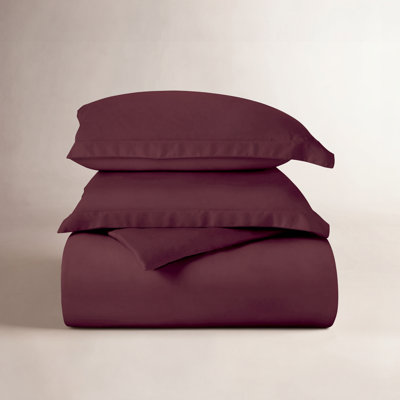 Lunete Egyptian Cotton Blend Modern & Contemporary Duvet Cover Set