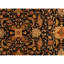 Hand Knotted Wool Oriental Area Rug in Blue And Cream