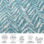 Tapis intérieur / extérieur bleu / gris Adamski-1228136092