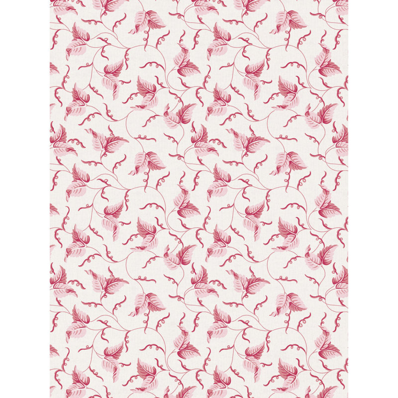 Impression de feuilles angulaires, Pivoine