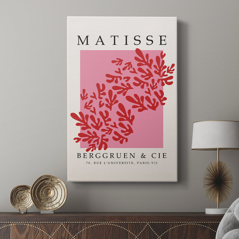 Matisse CEC XXII, reproduction encadrée - galerie sur mesure, H 12 po x l 8 po