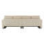 Bobi 4 Seater Linen Sofa & Chaise-43571828