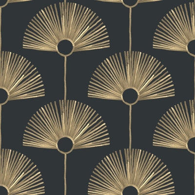 Deco Fan Self-Adhesive Wallpaper