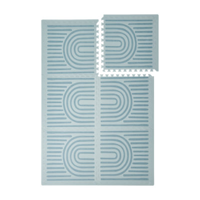 Haven Mat- Linear Linen