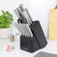 Blackmoor 14 Piece Metal Knife Block Set