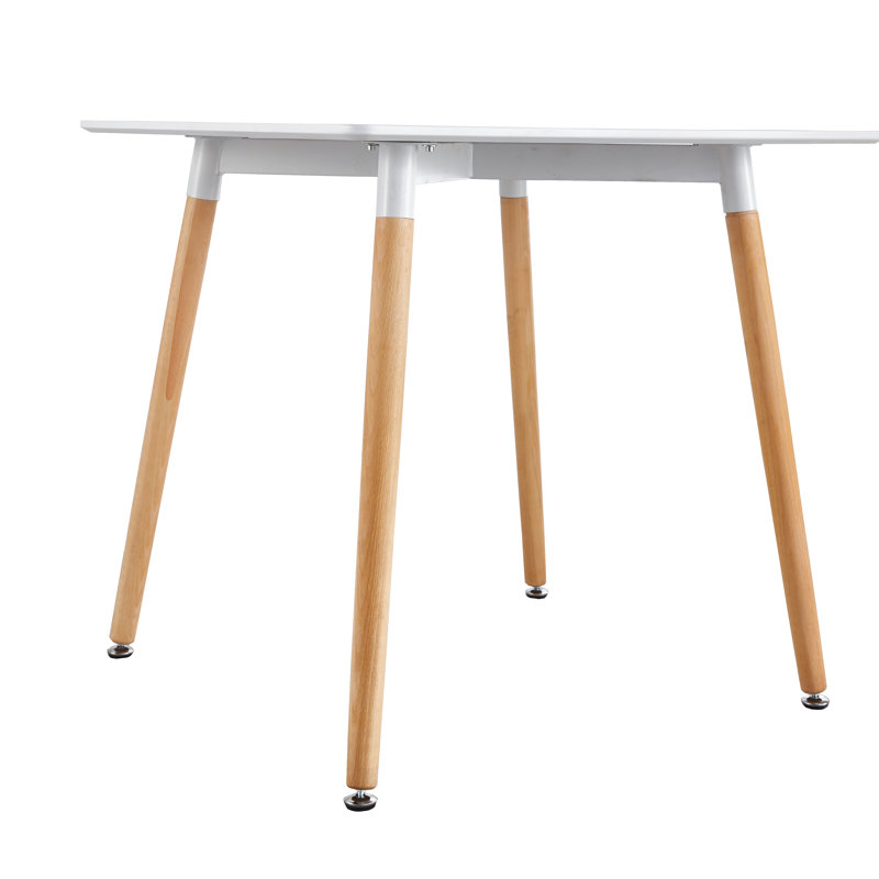 Keighly Solid Wood Base Dining Table, Natural