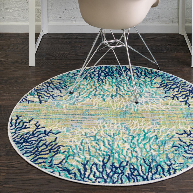Tapis pour enfants Solana, Rond 7 pi