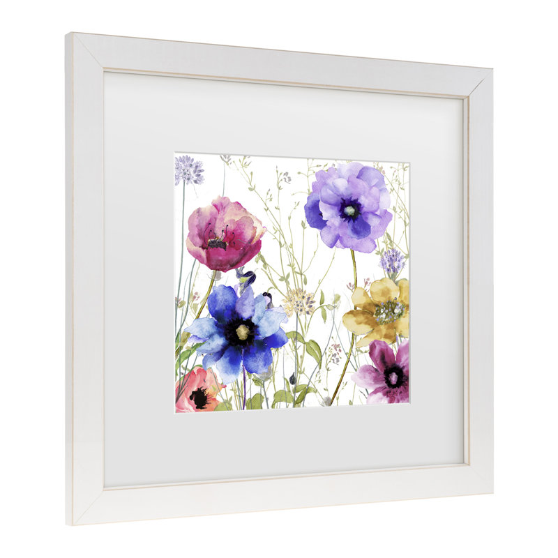 Art encadré «Color Diary II» par Color Bakery, H 18 po x l 18 po x P 0,75 po