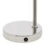 Lampe de table à abat-jour cylindrique argent 19,5 po H Quigley