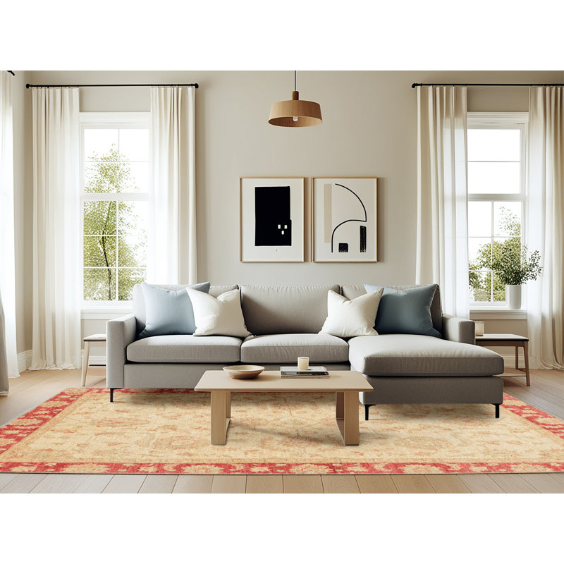 Abstract Indoor Rug, Rectangle 6' x 9'