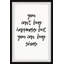You Can't Buy Happiness But You Can Buy Shoes - Single Picture Frame Print-37911518