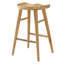 Tabouret en bois massif Modway Saville-94387520-94387519
