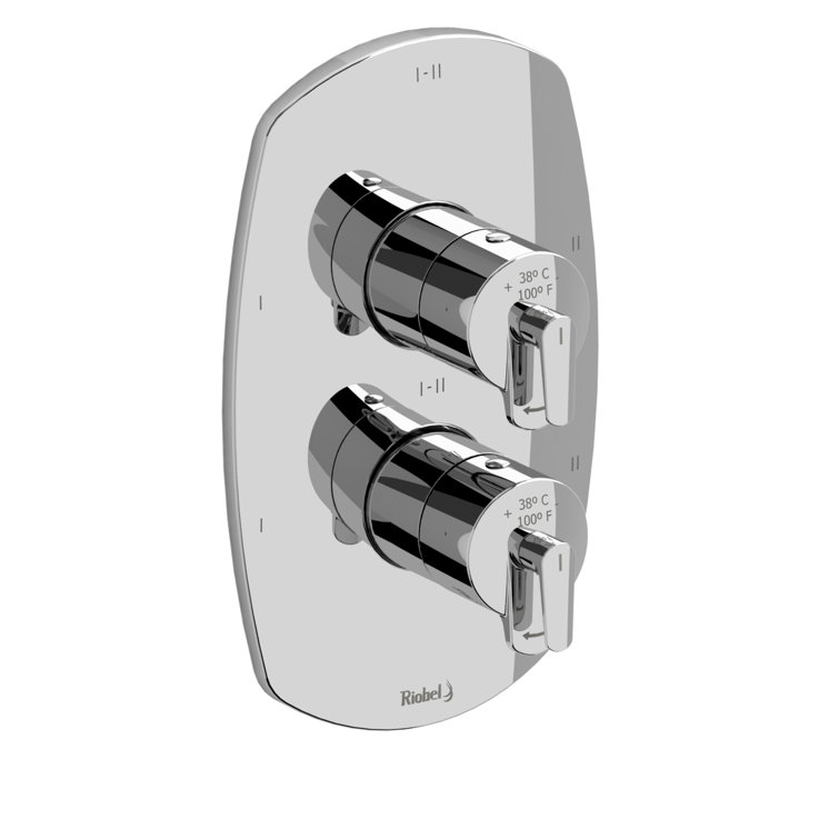 Venty™ 0.5" Therm & Pressure Balance Faucet Trim with up to 6 Functions