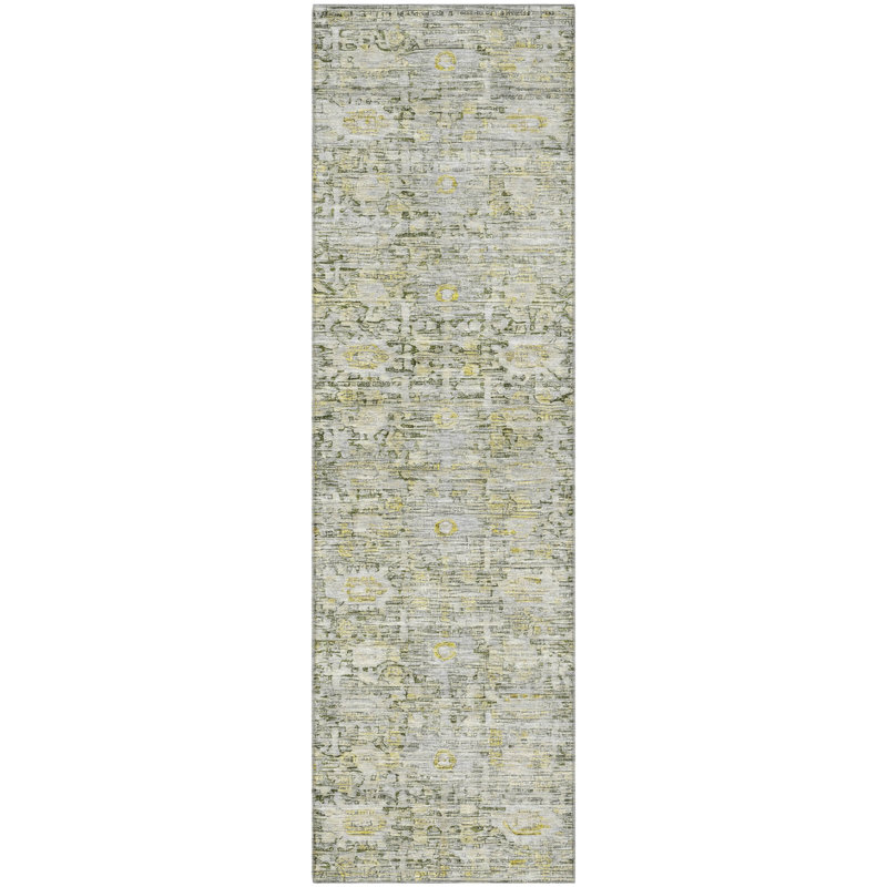 Premium Machine Washable Verlin AMF1774 Modern Rug, Runner 2'3" x 7'6"