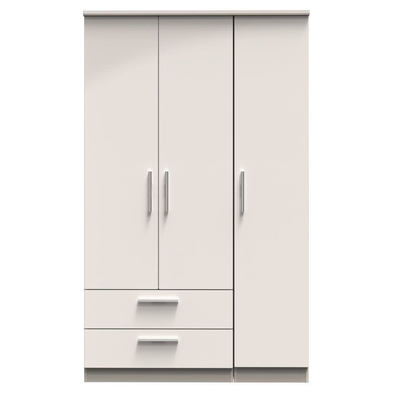 Borgeson Manufactured Wood Wardrobe, Gloss/Kashmir