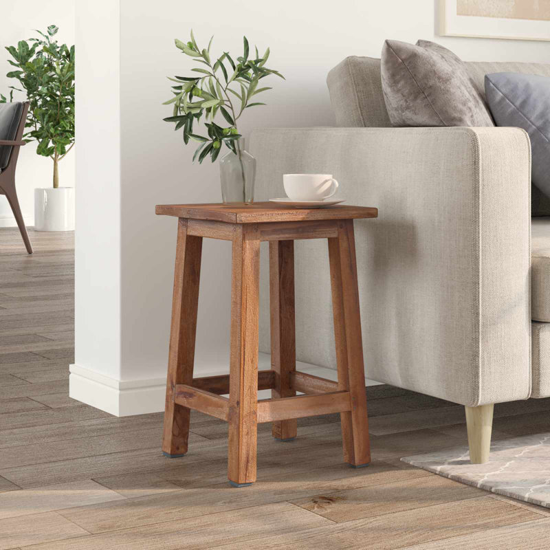 Solid Wood Accent Stool