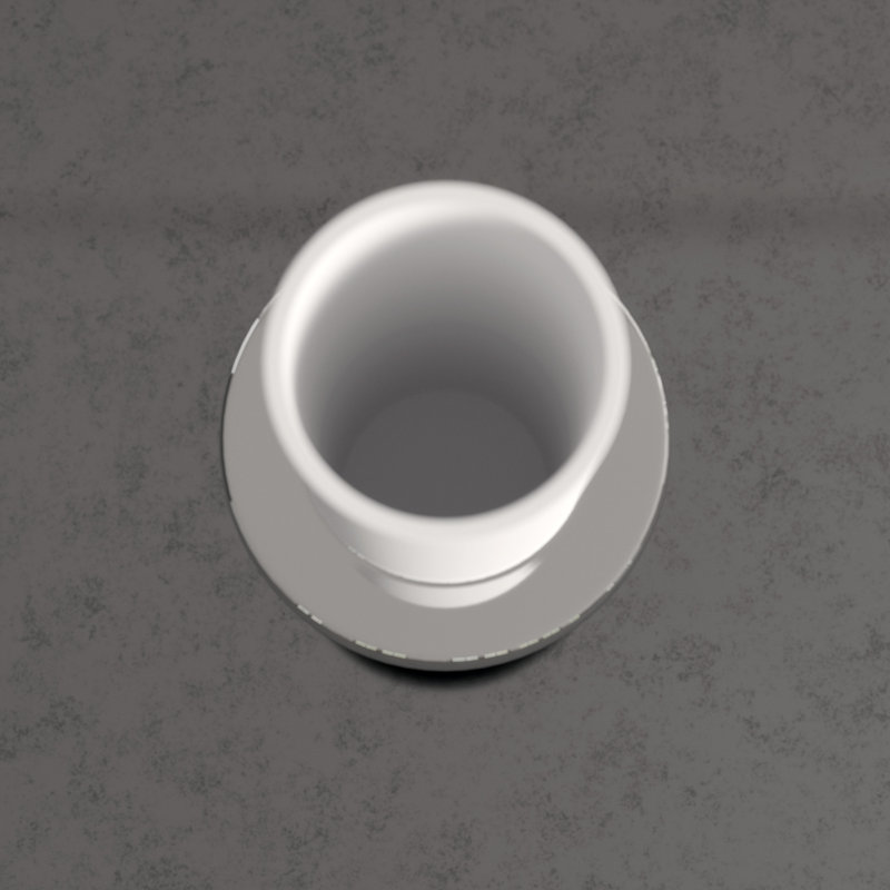 Silver Ring Vase-Mid