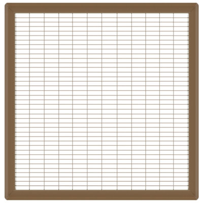 Brown Heavy Gauge Floor Grill