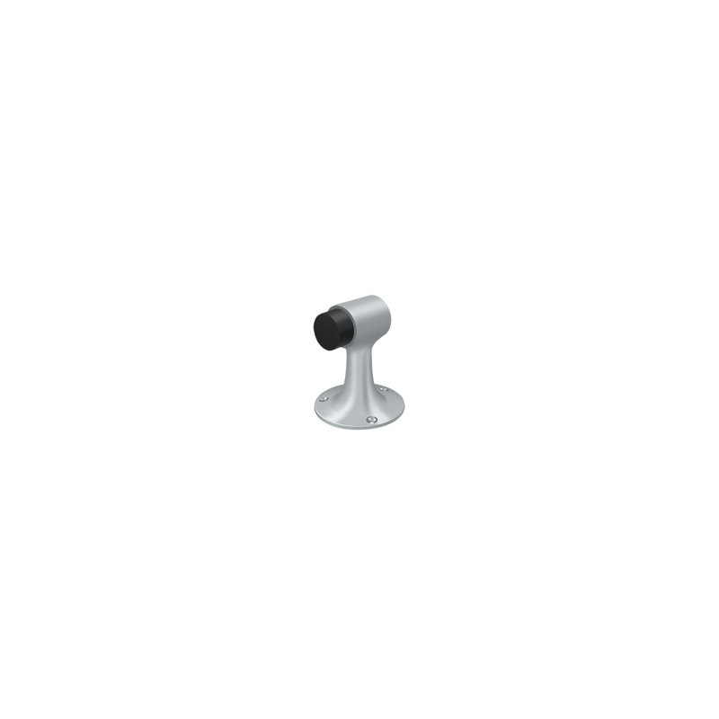 Door Stop, Brushed Chrome