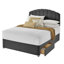 Silentnight upholstered premium Divan bed - base only-2062848814-2062848805-2062848812