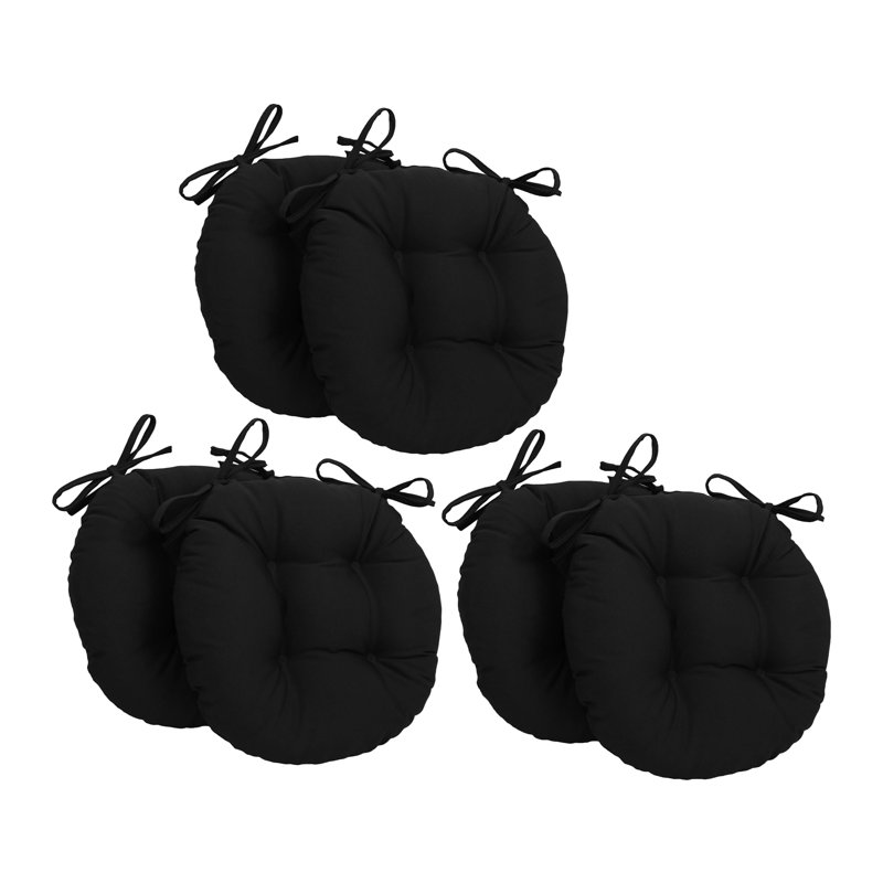 Outdoor 3.5'' Seat Cushion, Black