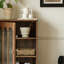 Nut-brown Solid wood Display Cases
