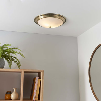 Arkwright Glass Flush Mount