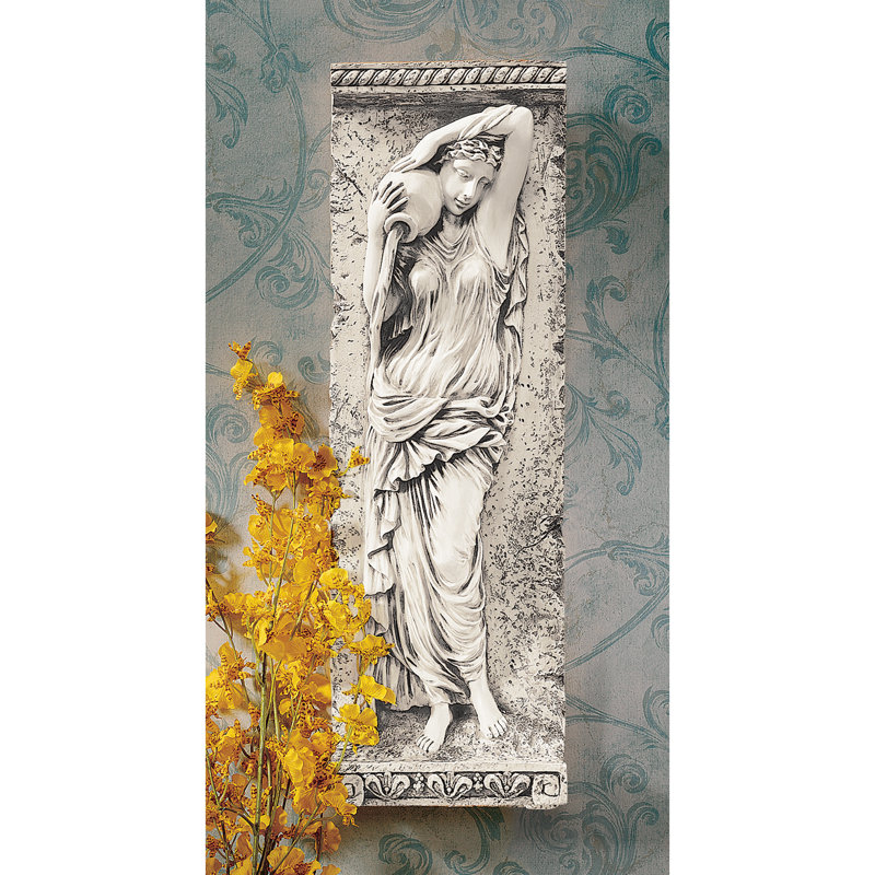 Handmade People Wall Decor on Polyresin