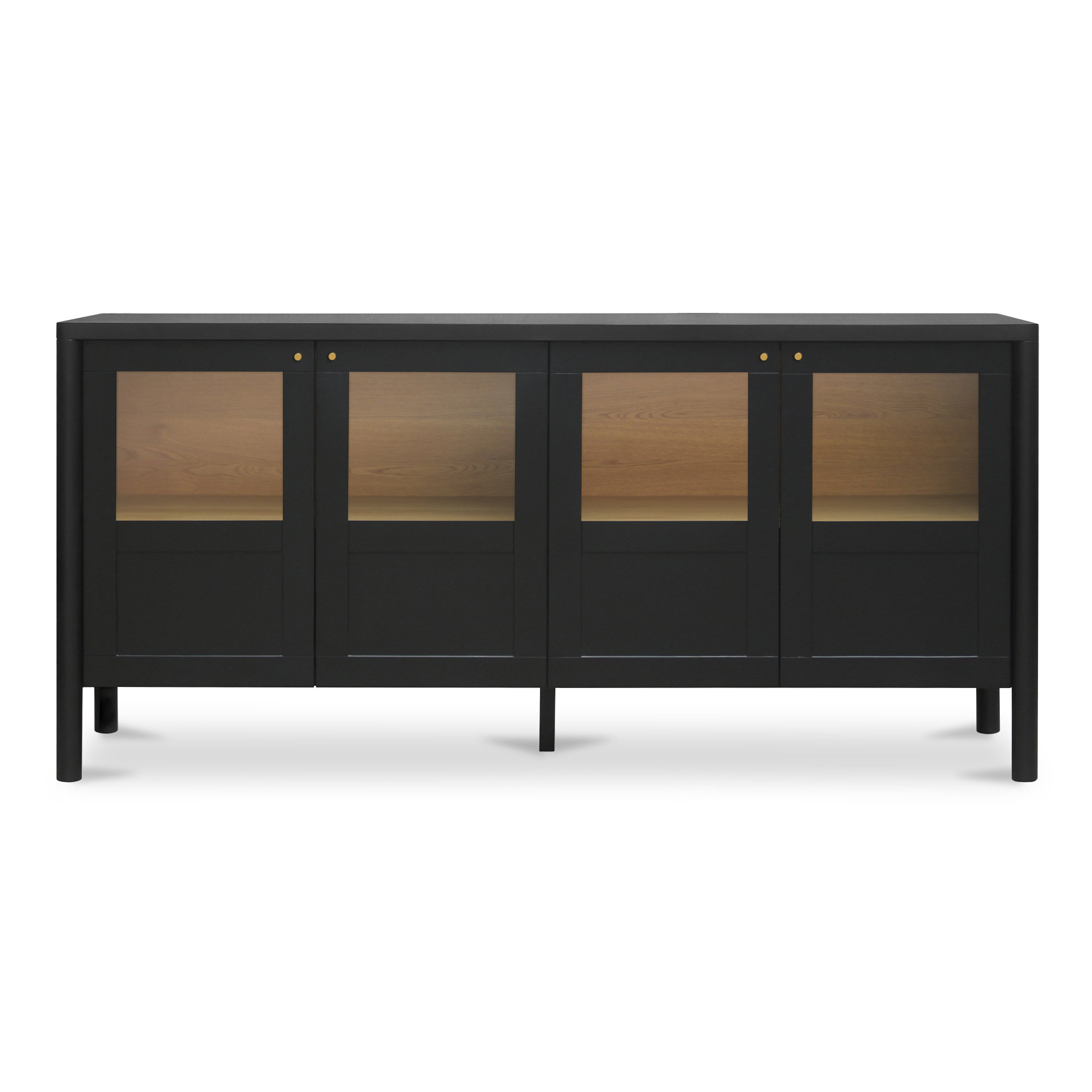 Aboubakr 72.8'' Sideboard, Black