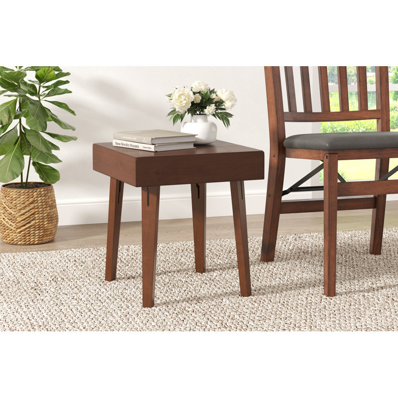 Stakmore Folding Occasional Table, Espresso, Espresso