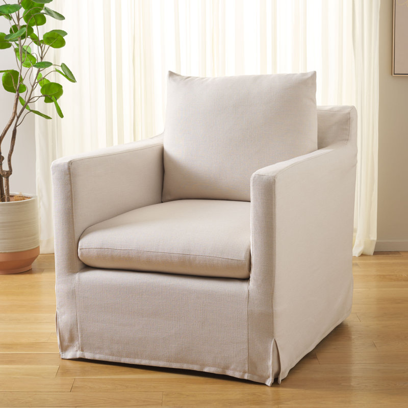Fauteuil pivotant rembourré Kadidra