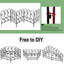 Corinth 62cm H x 59cm W Metal Fence Panels Included-881658275