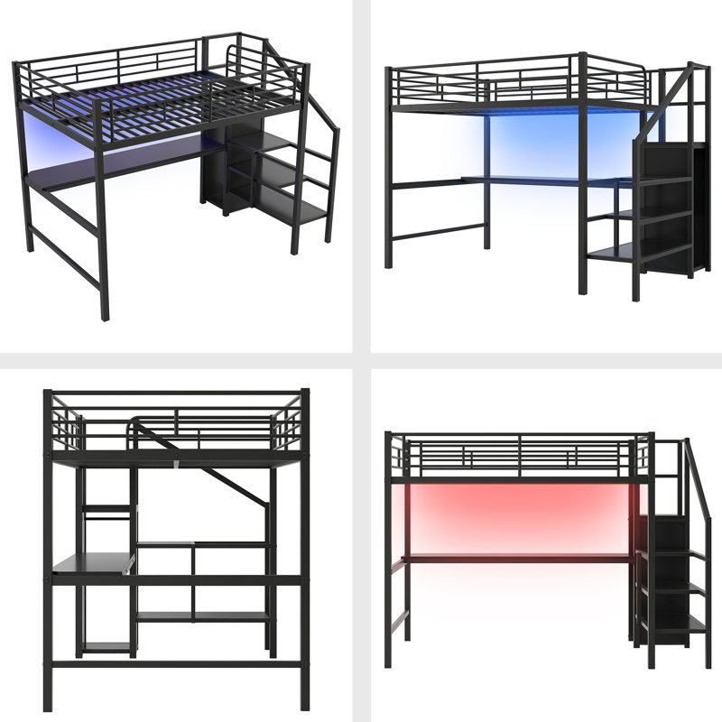 Xiomara Kids Full Loft Bed