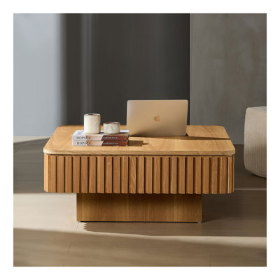Table basse carrée 35,43 pouces Handcraft Modern