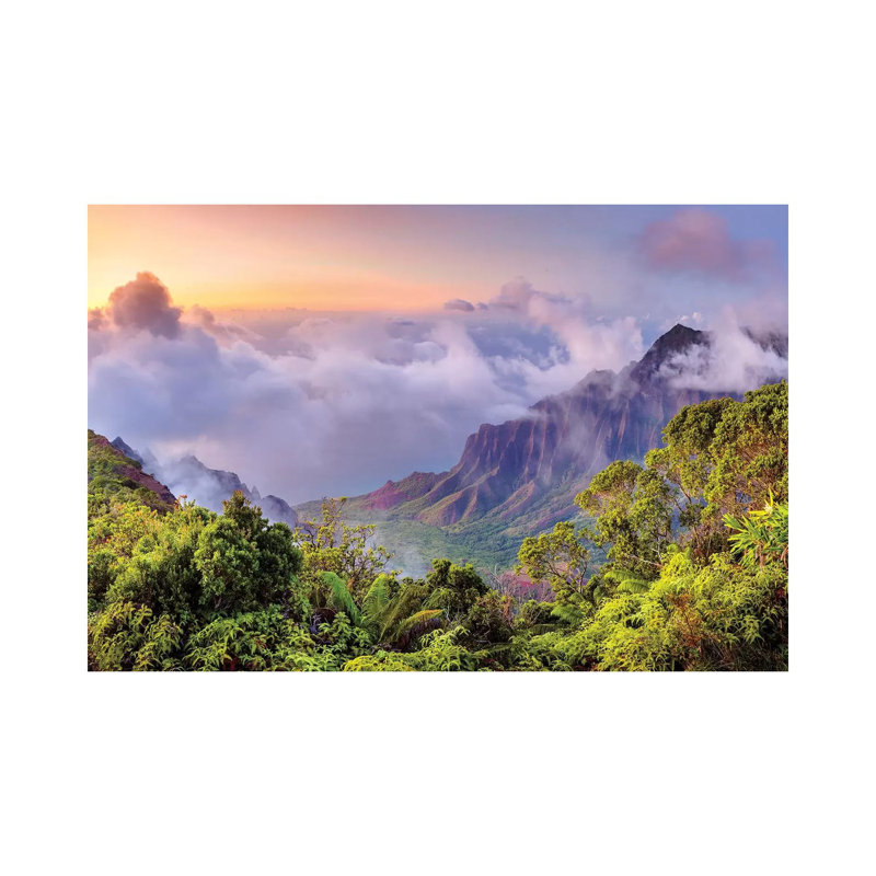 Napali Coast, Napali State Park I par Susanne Kremer - Photographie sur toile tendue, H 12 po x l 18 po x 1,5 po