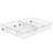 Wide Fridge Organizer on Wheels 2 Pack