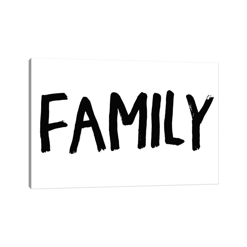 Family by Art Mirano - Wrapped Canvas Print, 20.32cm H x 30.48cm W x 1.91cm D