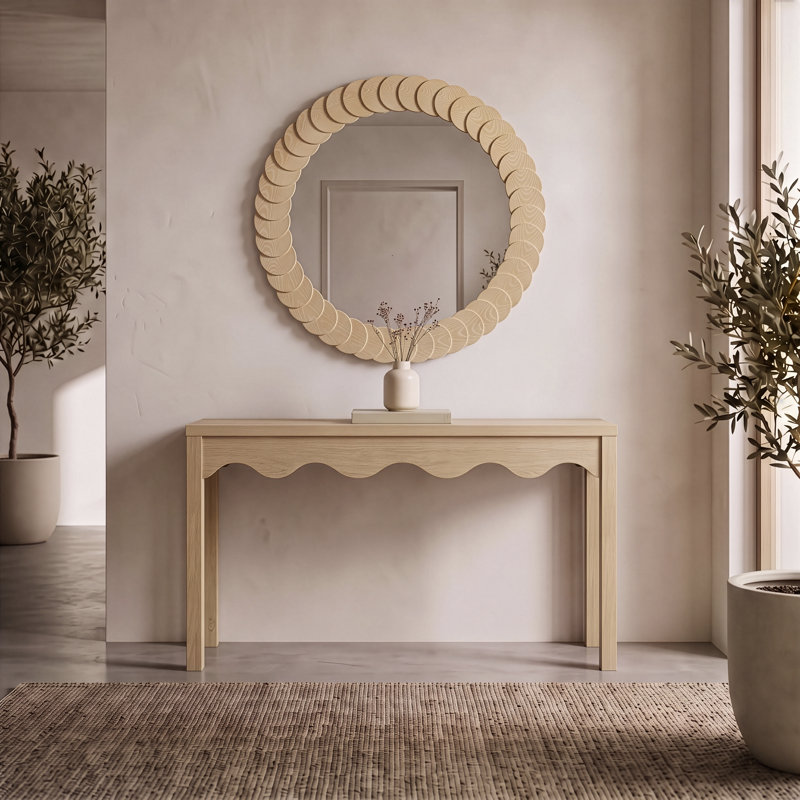Fiora Console Table, Natural