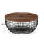 Clune Pedestal Coffee Table with Storage