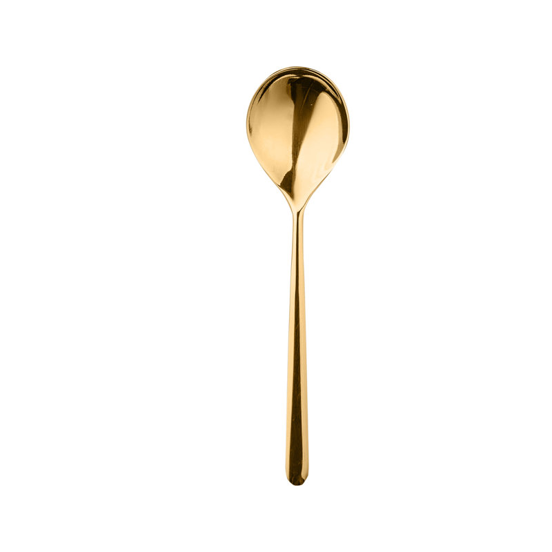 Linea Coffee Spoon - 48 Pieces, Oro